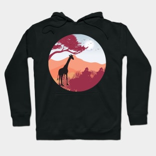 African sunset Hoodie